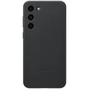 Чохол-накладка Samsung Leather Cover для Samsung Galaxy S23 Plus SM-S916 Black (EF-VS916LBEGRU)