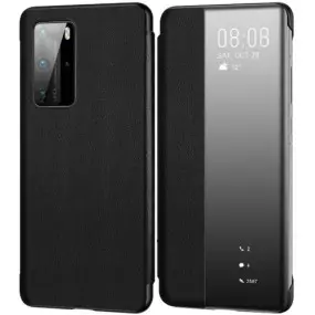 Чeхол-книжка Smart View Flip Cover для Huawei P40 Pro Black (51993781)