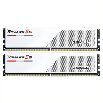 Модуль пам`ятi DDR5 2x32GB/5600 G.Skill Ripjaws S5 White (F5-5600J3636D32GX2-RS5W)