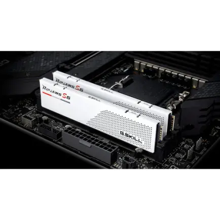 Модуль пам`ятi DDR5 2x32GB/5600 G.Skill Ripjaws S5 White (F5-5600J3636D32GX2-RS5W)