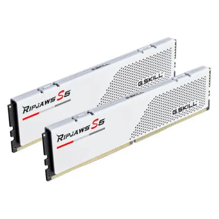 Модуль пам`ятi DDR5 2x32GB/5600 G.Skill Ripjaws S5 White (F5-5600J3636D32GX2-RS5W)