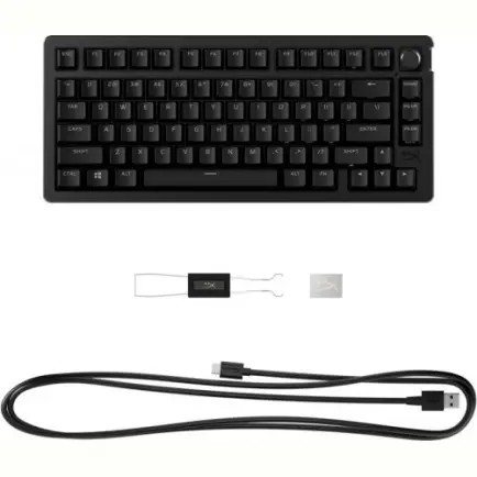 Клавиатура HyperX Alloy Rise 75 PBT Mechanical HyperX Red Black (7G7A4AA)