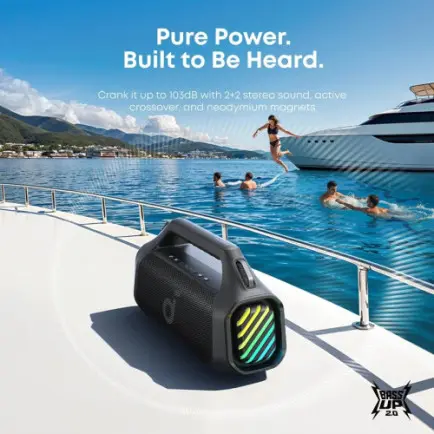 Акустическая система Anker SoundCore Boom 2 Pro Black (A3134A11)