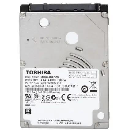 Накопитель HDD 2.5" SATA 1.0TB Toshiba 5400rpm 128MB (MQ02ABF100)