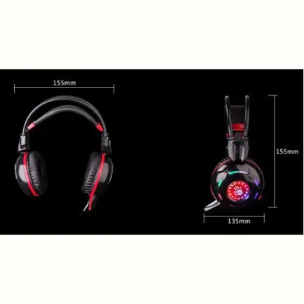 Гарнітура A4Tech Bloody G300 (Black+Red)