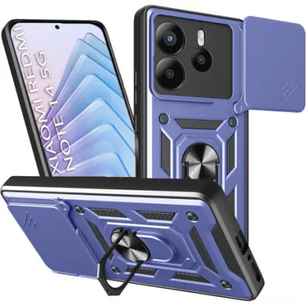 Чeхол-накладка BeCover Military для Xiaomi Redmi Note 14 5G Blue (713093)