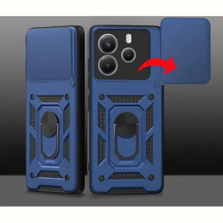 Чeхол-накладка BeCover Military для Xiaomi Redmi Note 14 5G Blue (713093)