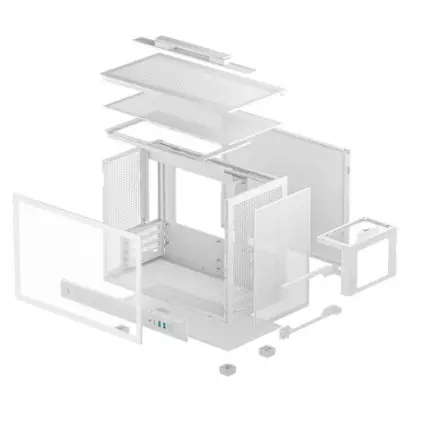 Корпус DeepCool CH160 Plus White (R-CH160-WHNGM0-G)