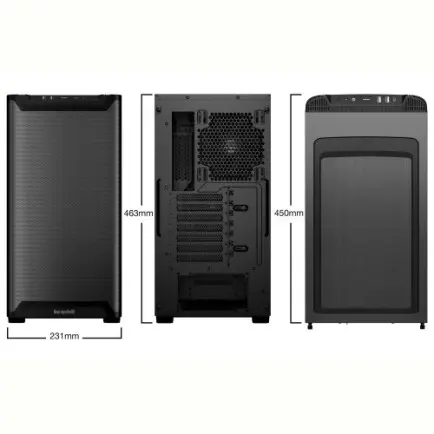 Корпус be quiet! Pure Base 501 Airflow Black (BG074)
