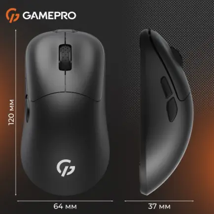 Мышь беспроводная GamePro GM990B Black
