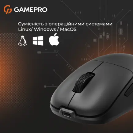 Мышь беспроводная GamePro GM990B Black