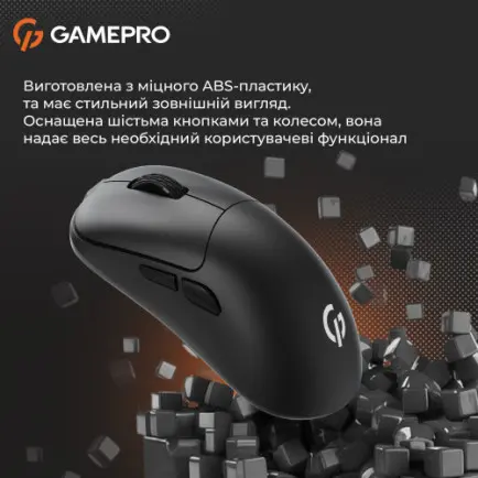 Мышь беспроводная GamePro GM990B Black