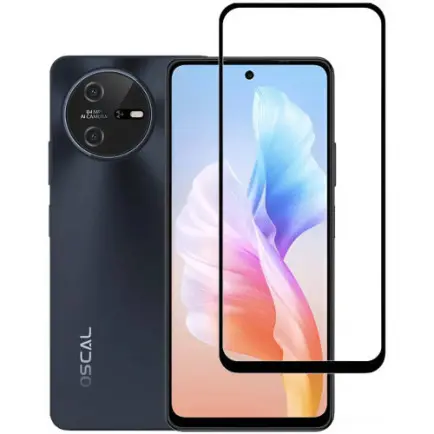 Защитное стекло BeCover для Oscal Tiger 12 Black (711579)