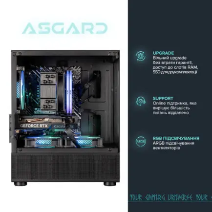 Персональний комп`ютер ASGARD Eir (I144F.32.S10.56.8.6001)