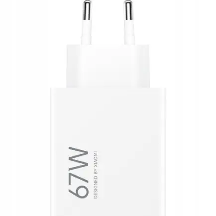 Зарядное устройство Xiaomi 67W HyperCharge USB-A White (BHR07SKEU)