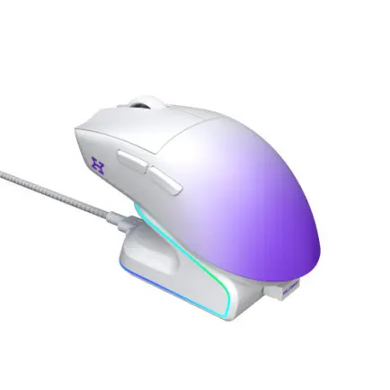 Мышь беспроводная Hator Hellyberry HM47 Pro Wireless White/Violet Gradient (HM47PRO_white_violet)