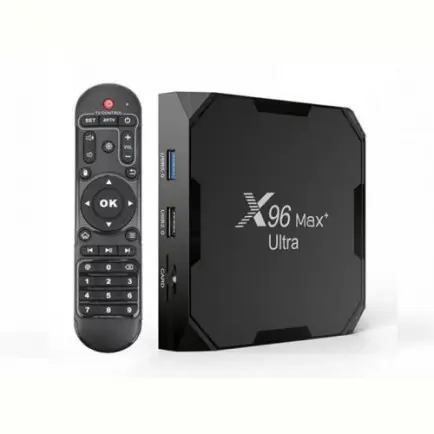 HD медиаплеер X96 MAX Plus Ultra Android TV (905x4/4GB/32GB)