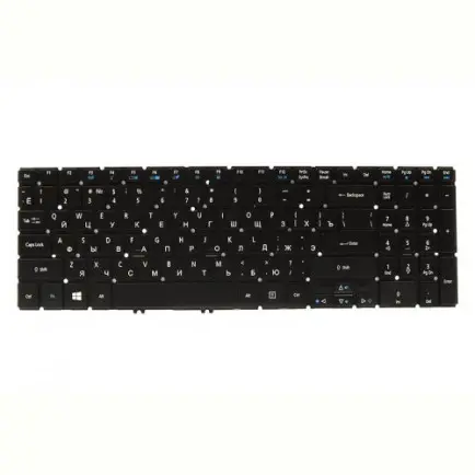 Клавиатура PowerPlant для ноутбука Acer Aspire V5-552, V5-573 подсветка клавиш, черный, без фрейма (KB310029)
