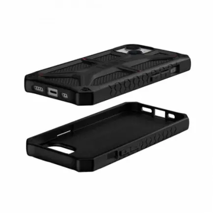 Чохол-накладка Urban Armor Gear Monarch для Apple iPhone 14 Kevlar Black (114032113940)