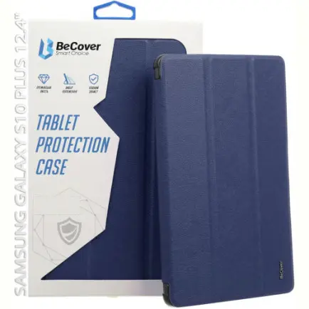 Чохол-книжка BeCover Smart Case для Samsung Galaxy Tab S10 Plus SM-X820/SM-X826 Deep Blue (712233)