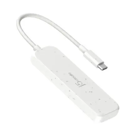 USB-хаб J5create 4 USB-A White (JCH341EW-N)