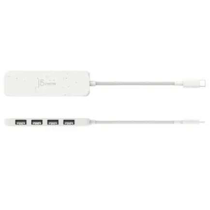 USB-хаб J5create 4 USB-A White (JCH341EW-N)