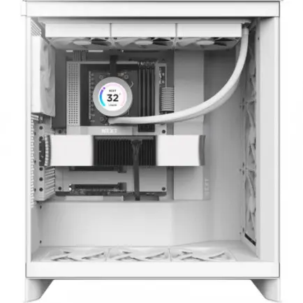 Корпус NZXT H7 Flow White (CM-H72FW-01)
