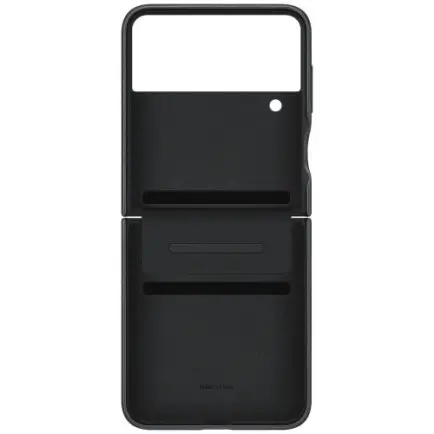 Чeхол-накладка Samsung Flap Leather Cover для Samsung Galaxy Flip 4 SM-F721 Black (EF-VF721LBEGUA)