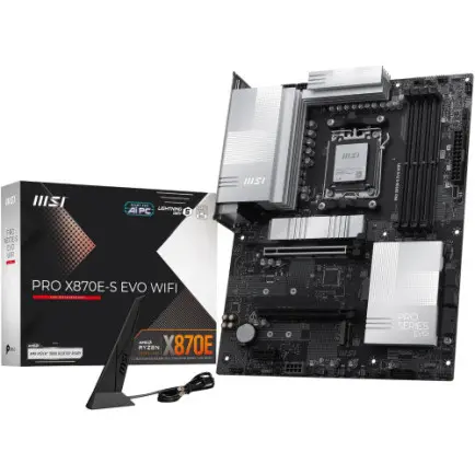 Материнська плата MSI PRO X870E-S EVO WIFI Socket AM5
