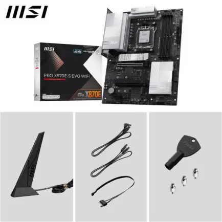 Материнська плата MSI PRO X870E-S EVO WIFI Socket AM5