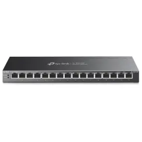 Коммутатор TP-Link TL-SG116P (16xGE PoE+, max PoE 120W)