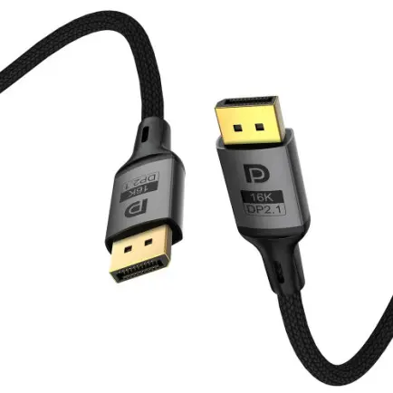 Кабель ColorWay DisplayPort-DisplayPort V2.1 16K 3м, Black (CW-CBDP092-BK)