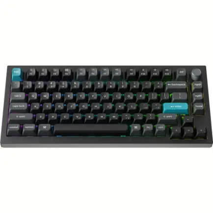 Клавіатура бездротова Keychron Q1 Ultra Keychron Red Switch Black RGB (Q1U-M1-UA)