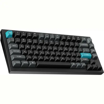 Клавіатура бездротова Keychron Q1 Ultra Keychron Red Switch Black RGB (Q1U-M1-UA)