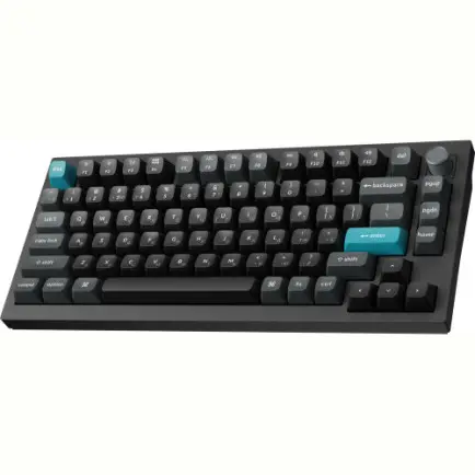 Клавіатура бездротова Keychron Q1 Ultra Keychron Red Switch Black RGB (Q1U-M1-UA)