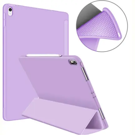 Чeхол BeCover Tri Fold Soft TPU Silicone для Apple iPad Air 11" M4 2026 Purple (715241)