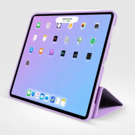Чeхол BeCover Tri Fold Soft TPU Silicone для Apple iPad Air 11" M4 2026 Purple (715241)