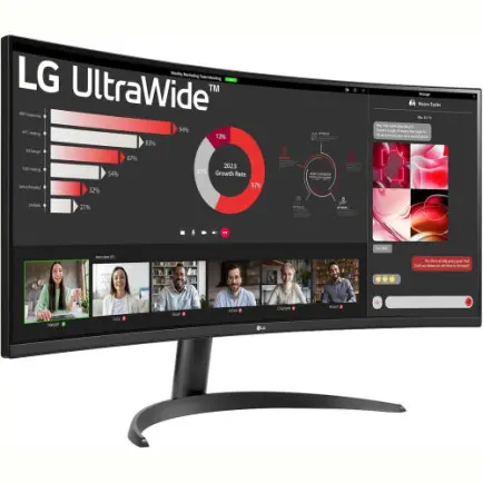 Монітор LG 34" UltraWide 34WR50QK-B IPS Black 100Hz Curved