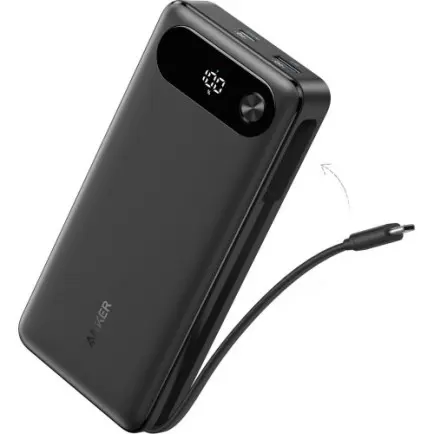 Універсальна мобільна батарея Anker PowerCore 87W 20000mAh Black (A1383H11)