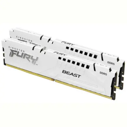 Модуль пам`ятi DDR5 2х16GB/6000 Kingston Fury Beast White (KF560C36BWE2K2-32)