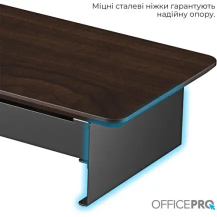 Подставка для монитора OfficePro MR145DW Dark Wood/Black
