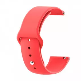 Силиконовый ремешок BeCover для Xiaomi iMi KW66/Mi Watch Color/Haylou LS01/Watch S1 Active Red (706348)