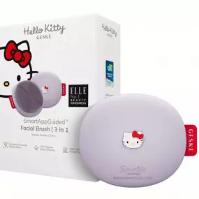 Щетка для лица Geske Facial Brush 3 в 1 by Hello Kitty Purple (HK000017PU01)