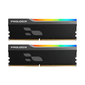 Модуль памяти DDR4 2x16GB/3200 Prologix Onyx Black RGB (PRO32GB3200YBR4K)