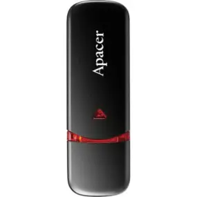 Флеш-накопичувач USB 64GB Apacer AH333 Black (AP64GAH333B-1)
