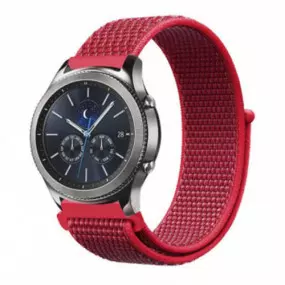 Ремешок BeCover Nylon Style для Amazfit Stratos 1/2/2S/3/GTR 2/GTR 47mm/GTR Lite 47mm/Nexo/Pace Red (705892)