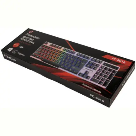 Клавиатура FrimeCom FC-801А-USB Black
