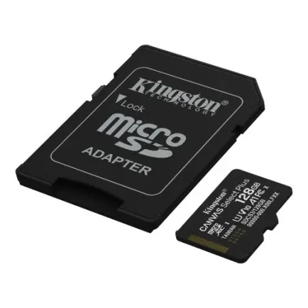 Карта памяти MicroSDXC 128GB UHS-I Class 10 Kingston Canvas Select Plus R150MB/s (SDCS3/128GBSP)