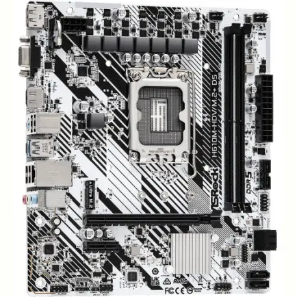Материнська плата ASRock H610M-HDV/M.2+ D5 Socket 1700