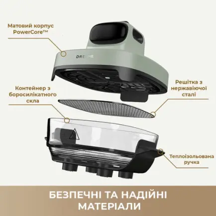 Мультипечь Dreame Tasti PT60 4.5L+2.5L Starlight Gray (DREAME-PT60-SG)